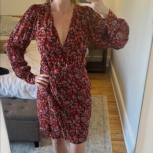 The Kooples Red Floral Women's Dress